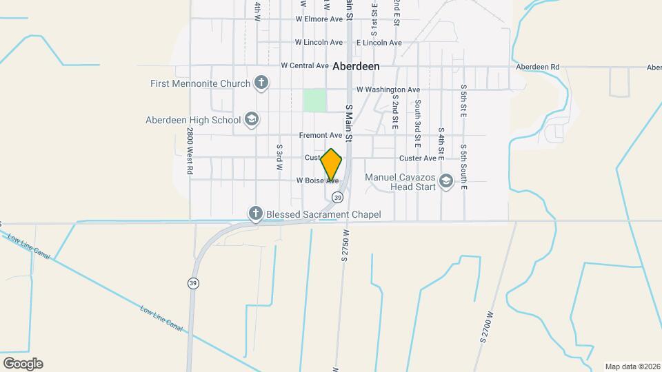 Fairview Family Estates Map and Location Details