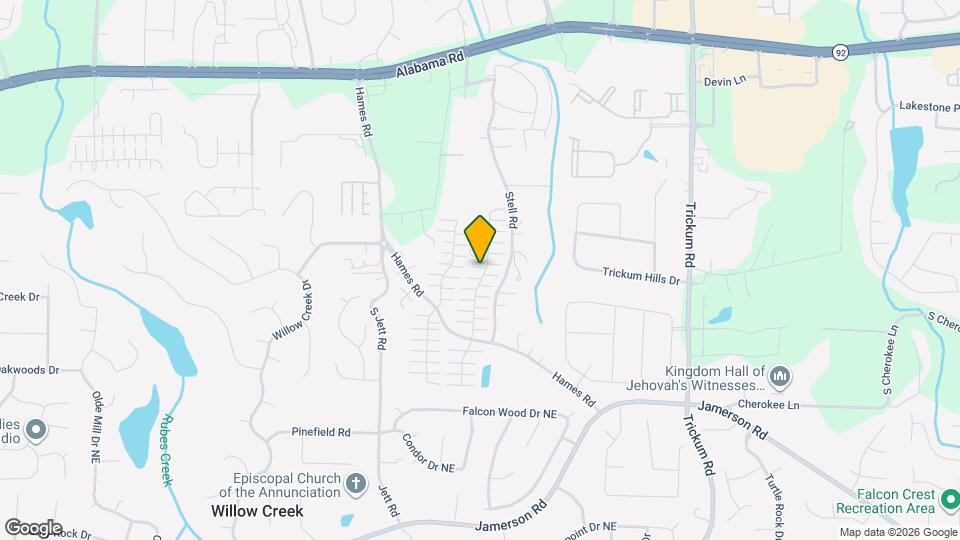 641 W Oaks Dr Map and Location Details