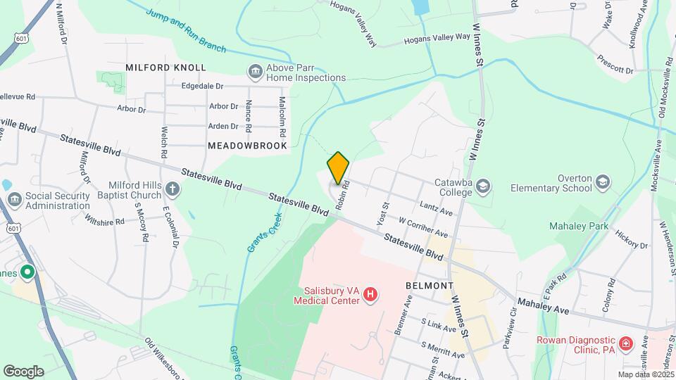 2023 Robin Rd Map and Location Details