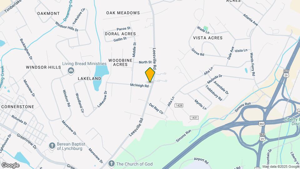 688 Leesville Rd-Unit -A Map and Location Details