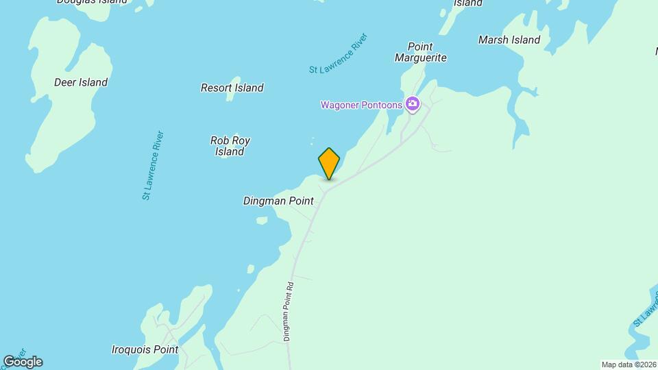 47619 Dingman Point Rd Map and Location Details