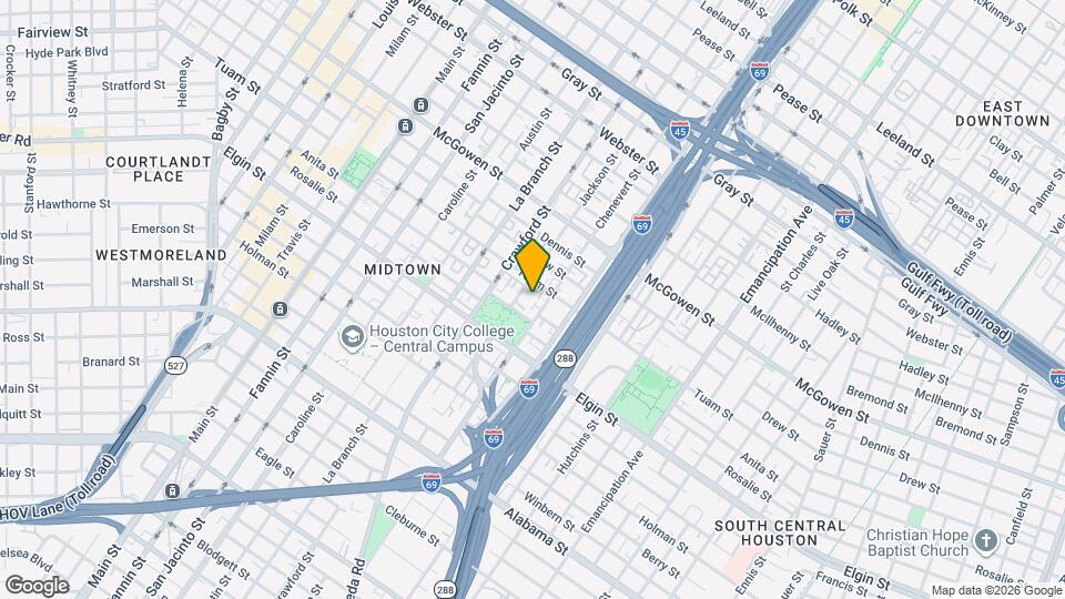 2915 Jackson St Map and Location Details