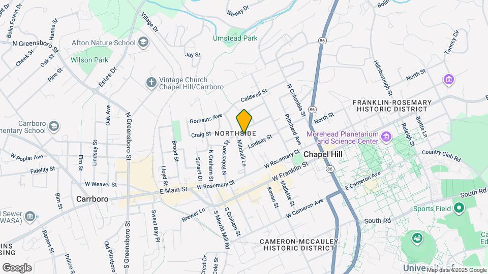 408 Mitchell Ln Map and Location Details