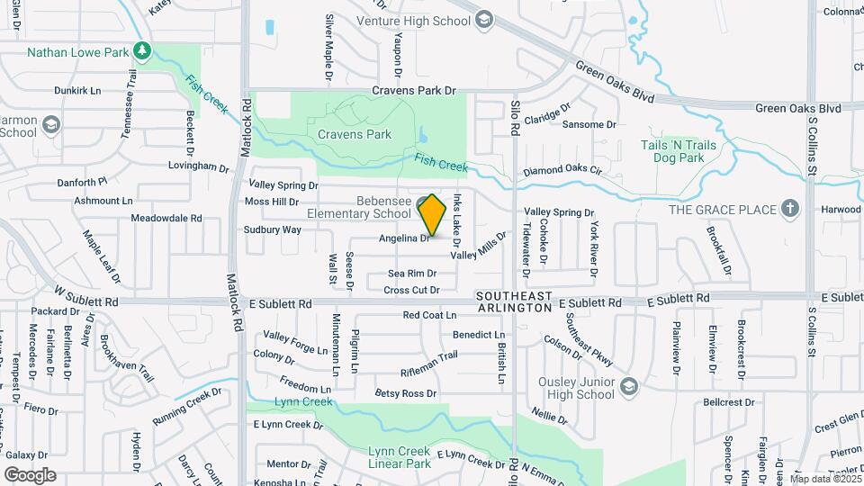520 Angelina Dr Map and Location Details