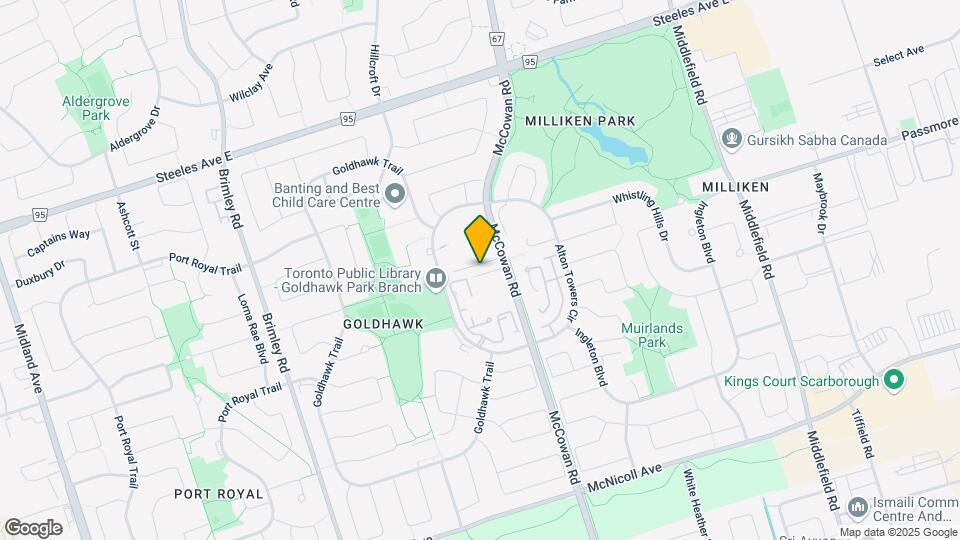 3358 Mccowan Rd Map and Location Details