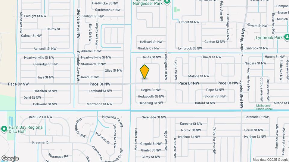 1355 Pace Dr NW Map and Location Details