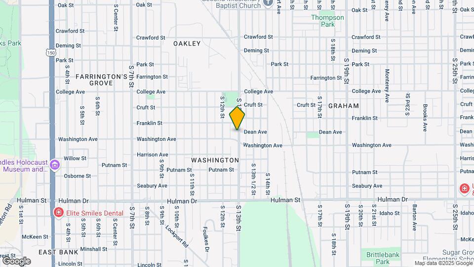 1325 S 13th St Map and Location Details