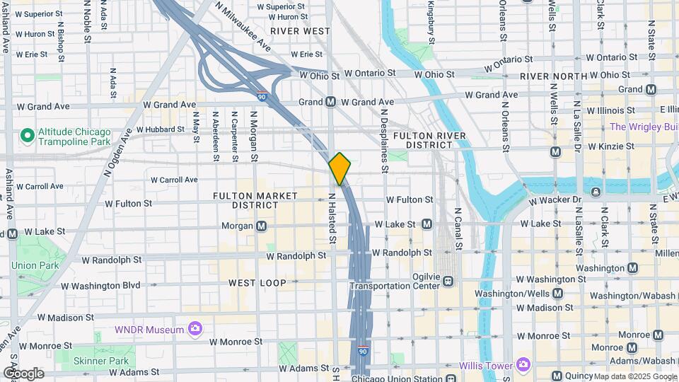 740 W Fulton St, Unit 1008 Mapa y Detalles de la Ubicación