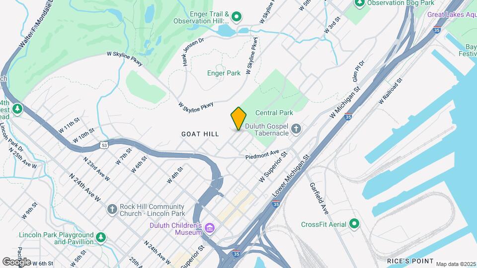 1712 W 3rd St Map and Location Details