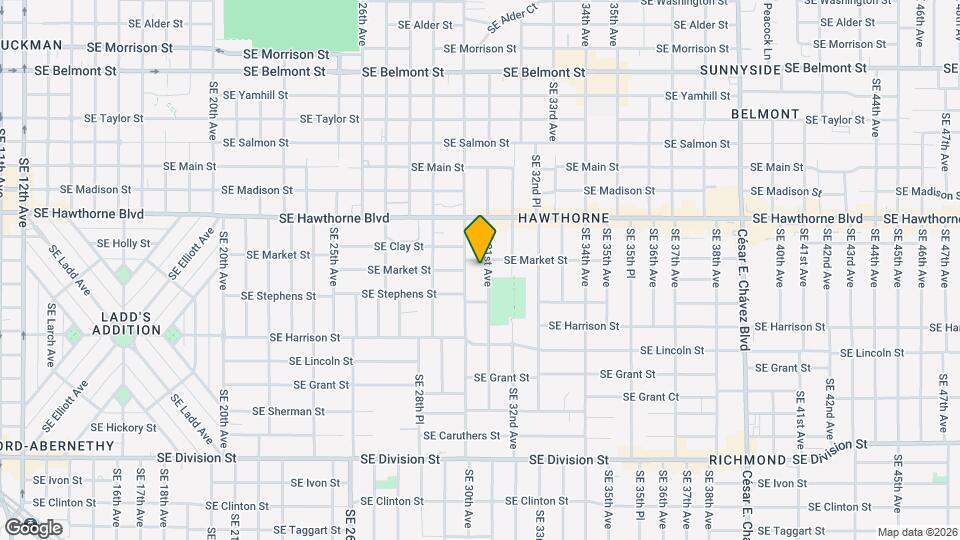 1717 SE 31st Ave Map and Location Details