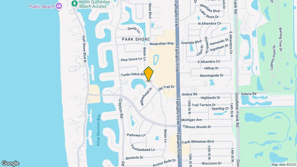 4117 Belair Ln Map and Location Details