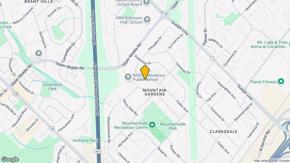 1470 Fisher Av Map and Location Details