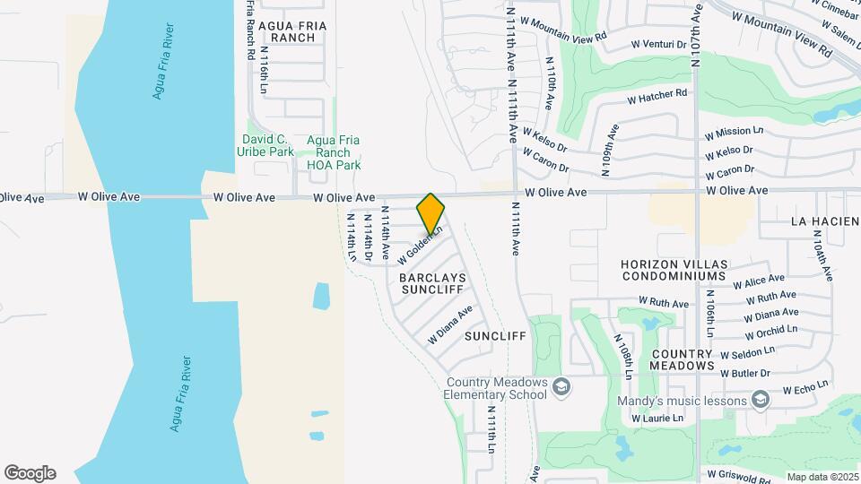 11231 W Golden Ln Map and Location Details