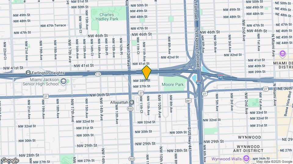 3725 NW 11th Ave Mapa y Detalles de la Ubicación