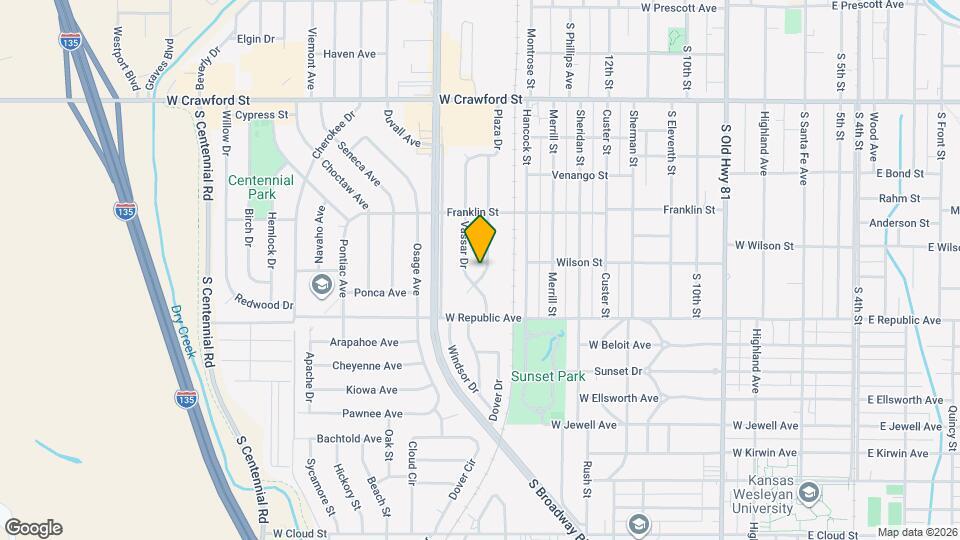 908 Plaza Dr Map and Location Details