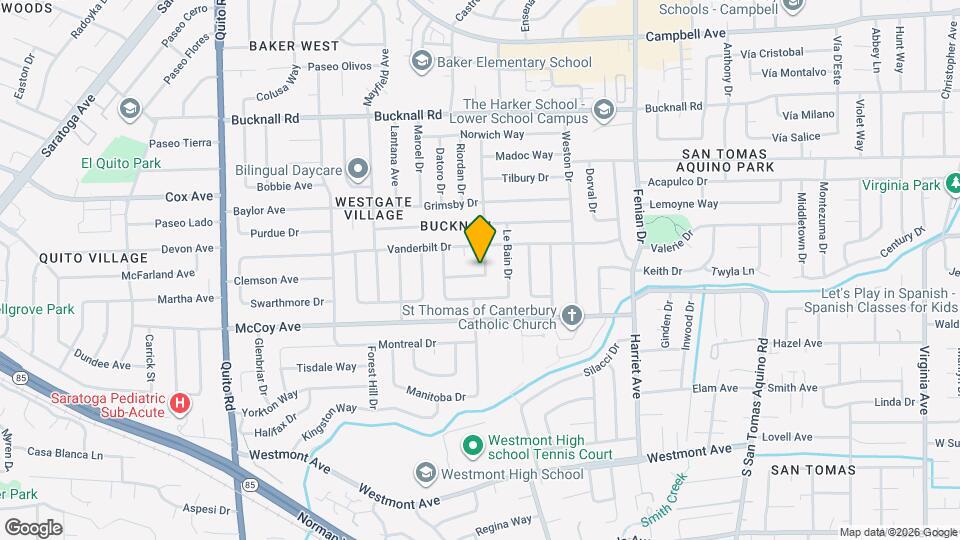 2435 Denevi Dr Map and Location Details