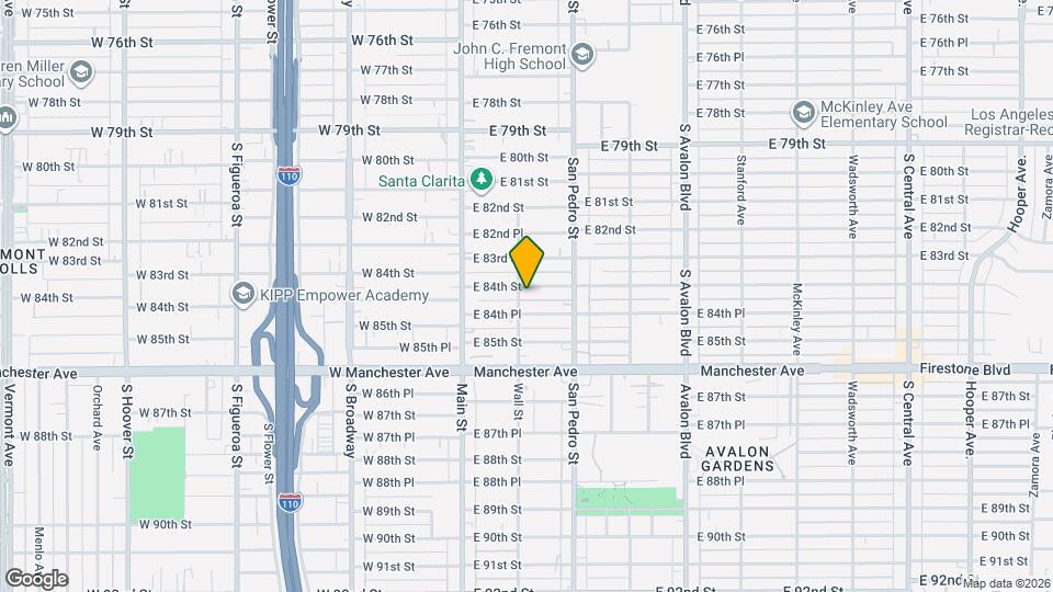 208 E 84th St, Unit 1 Qtr Mapa y Detalles de la Ubicación