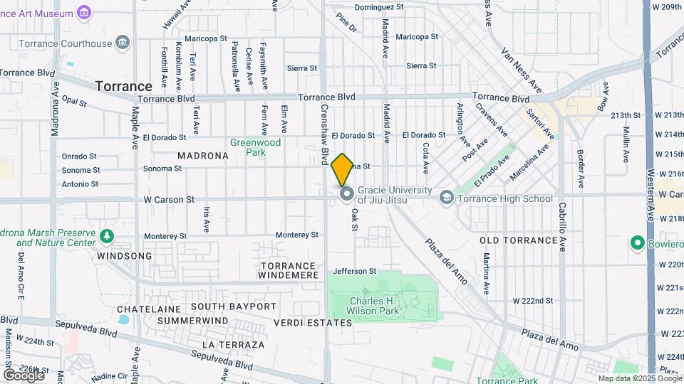 1645 Beech Ave Map and Location Details