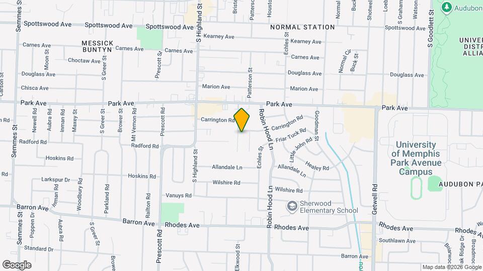 950 Parkhaven Ln Map and Location Details