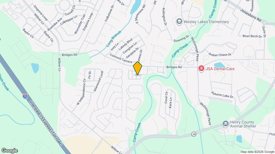 408 Kendall Ln Map and Location Details