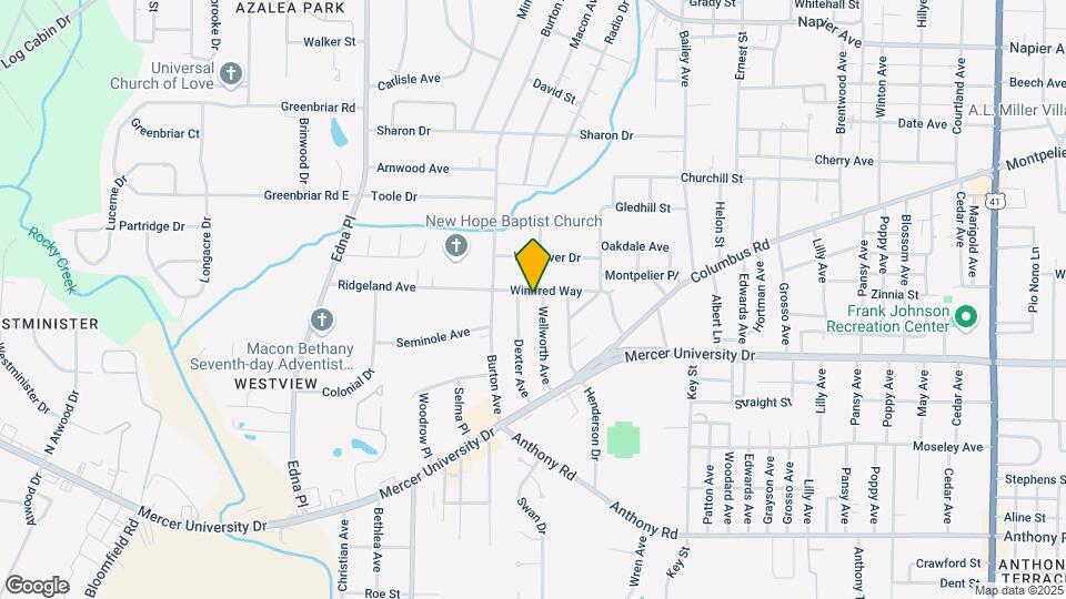 1507 Wellworth Ave Map and Location Details