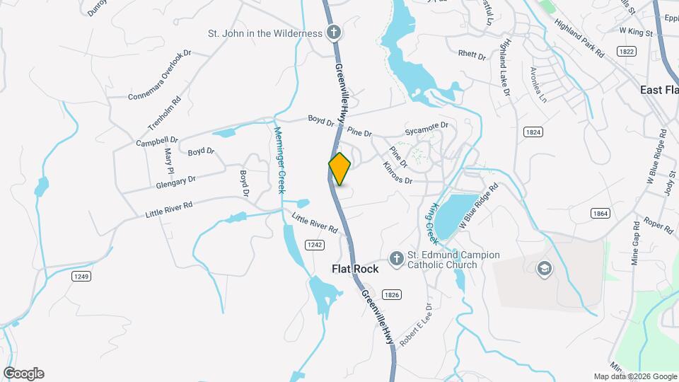 2626 Greenville Hwy Mapa y Detalles de la Ubicación