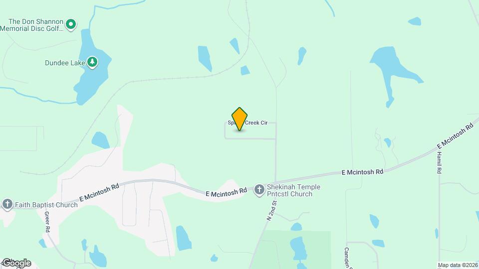 1113 Spring Creek Cir Mapa y Detalles de la Ubicación