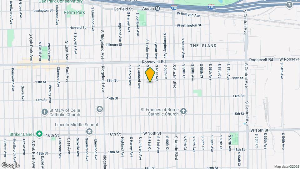 1313 S 61st Ct Mapa y Detalles de la Ubicación