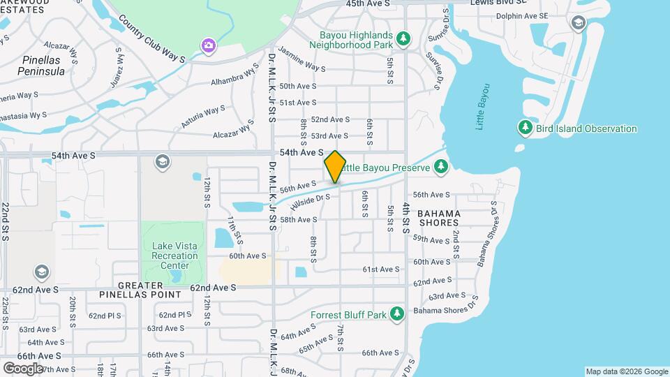 5621 7th St S Map and Location Details