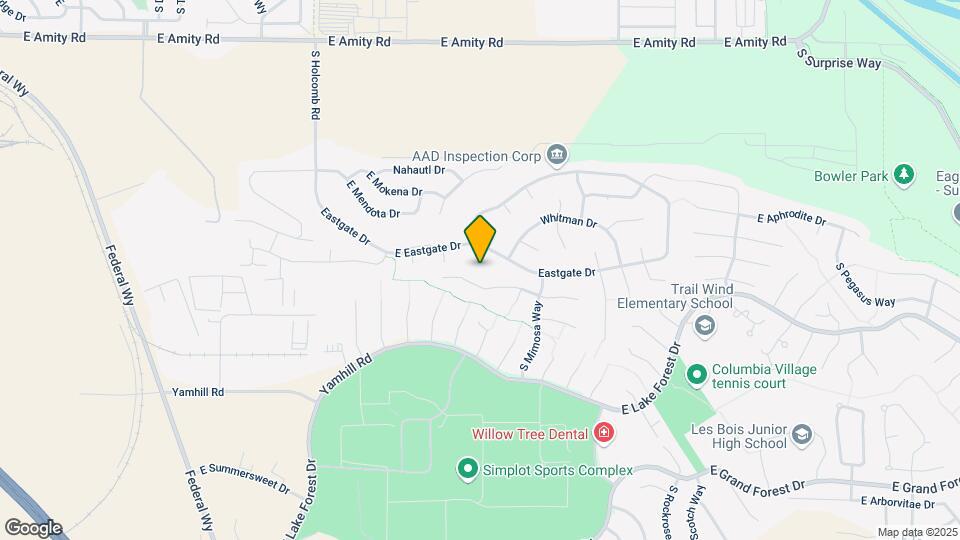5358 S Laramie Pl Map and Location Details