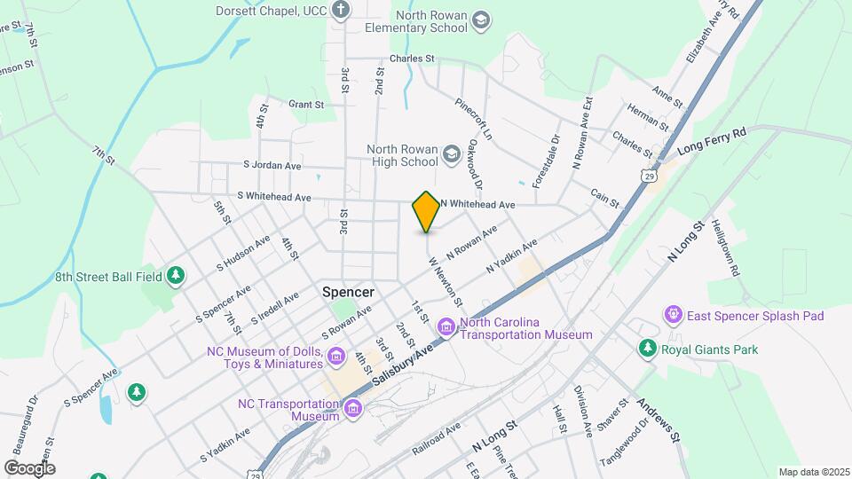 317 W Newton St Map and Location Details