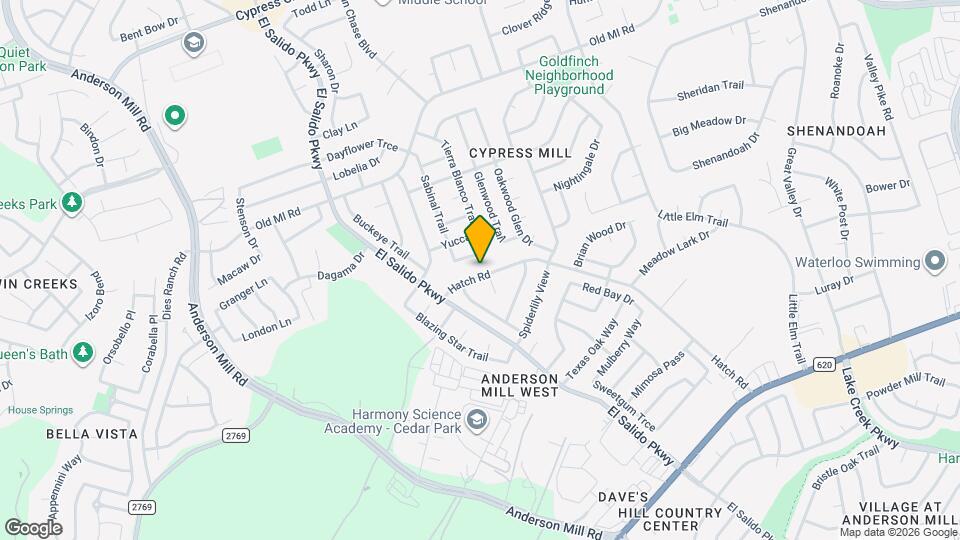 1703 Hatch Rd Map and Location Details