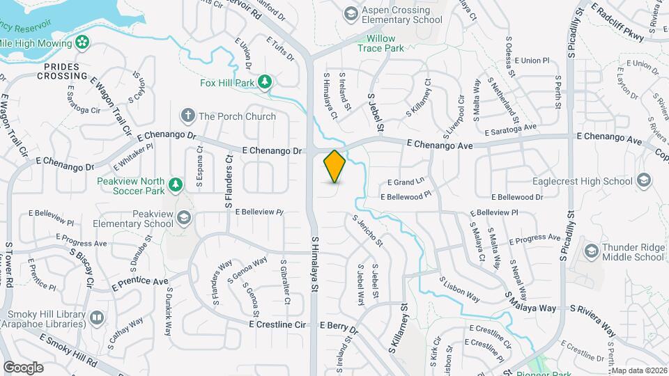 20194 E Grand Ln Map and Location Details