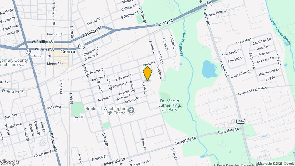 804 Avenue I Map and Location Details