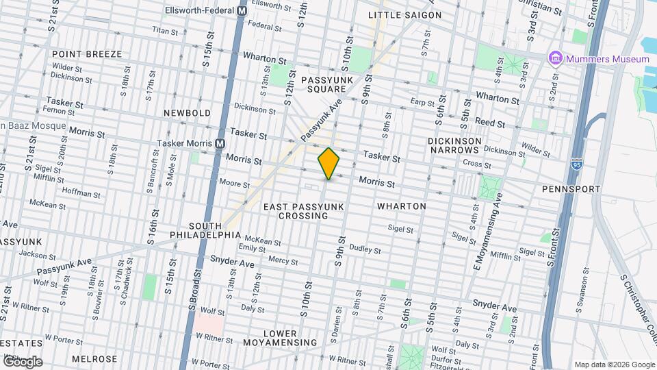 1717 S 10th St Map and Location Details