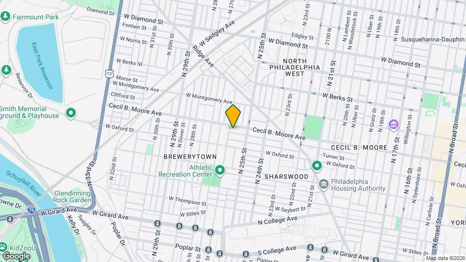 2543 Nicholas St Map and Location Details