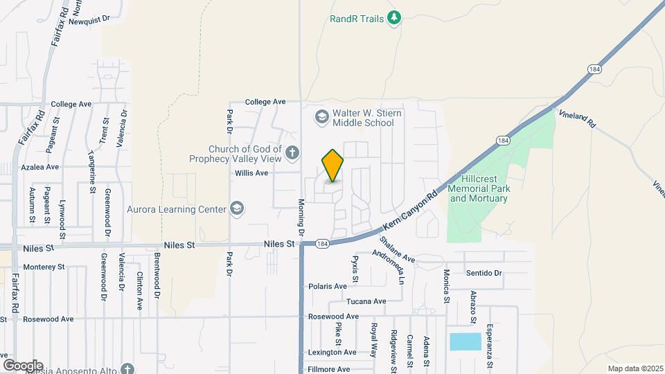 Kern Mobile Home Community 163 Spaces Map and Location Details