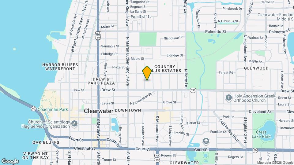 301 N Madison Ave Map and Location Details