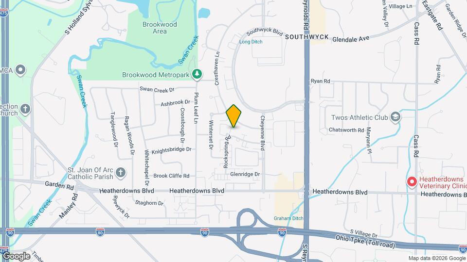 2256 Rockspring Rd, Unit #5 Mapa y Detalles de la Ubicación