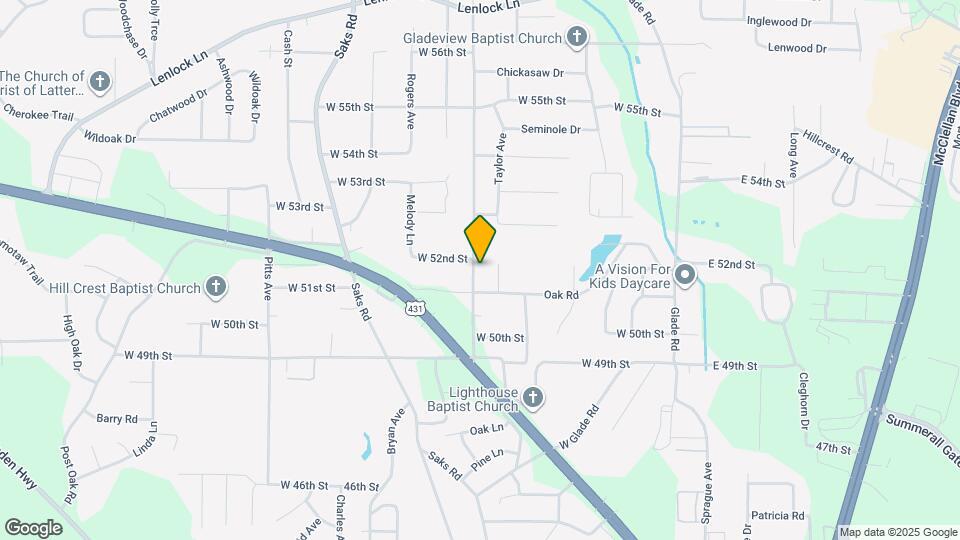 5129 Arrow Ave Map and Location Details