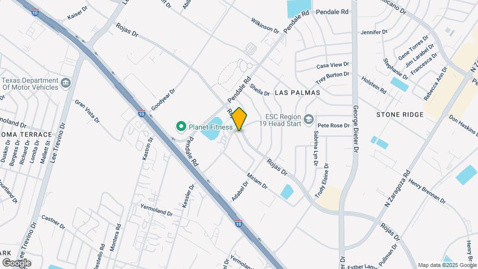 11655 Dos Palmas Dr-Unit -A Map and Location Details