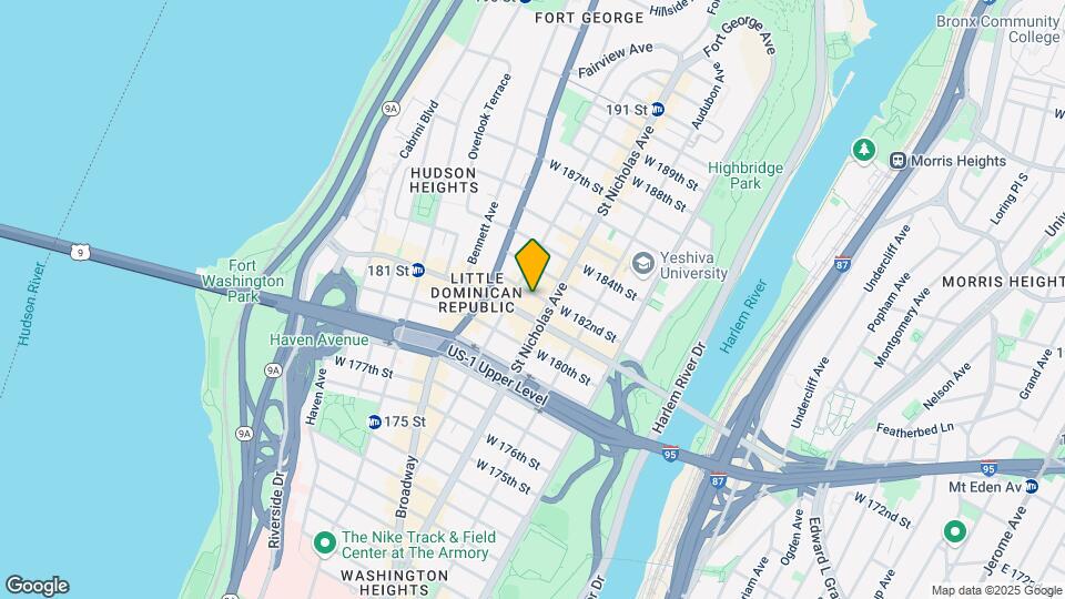 612-616 W 182nd St Map and Location Details