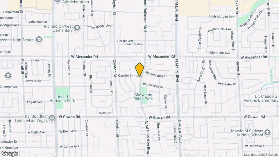 3854 Chopin Ct Map and Location Details