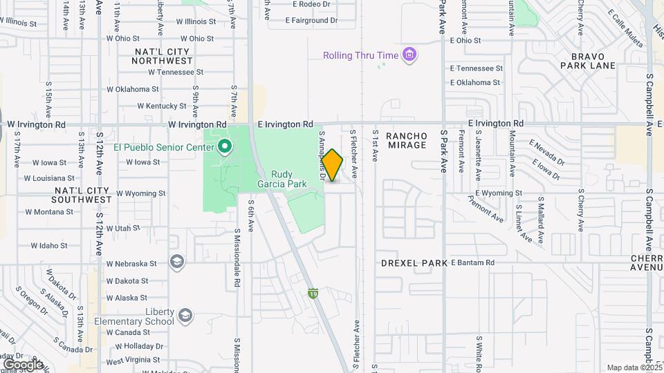 383 E Thoroughbred St Map and Location Details