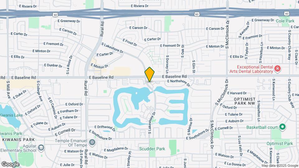 1201 E Northshore Dr Map and Location Details