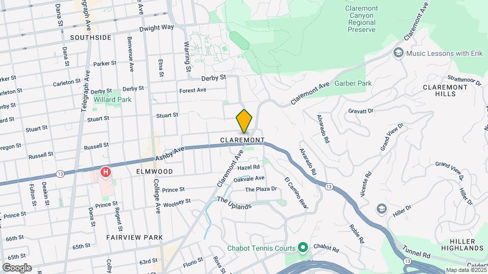 2912 Claremont Blvd Map and Location Details