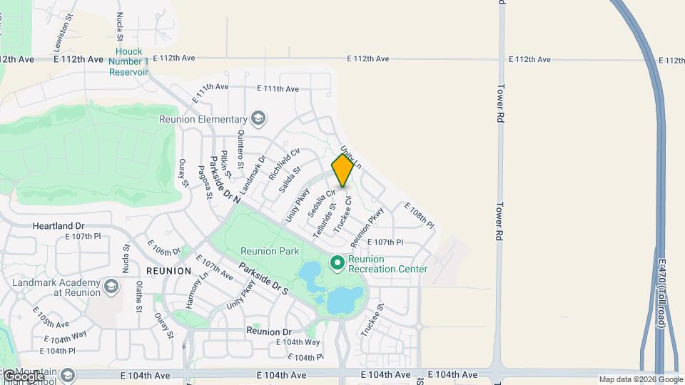 10837 Truckee Cir Map and Location Details