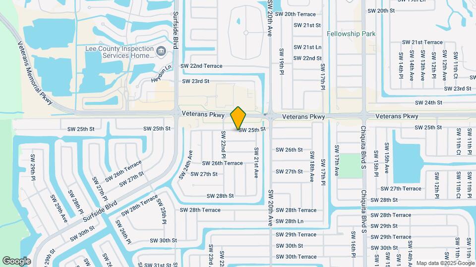 2122 SW 25th St Map and Location Details
