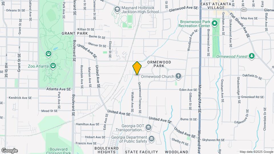 845 Ormewood Terrace SE Map and Location Details