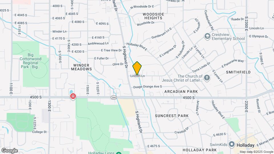 1786 E Lincoln Ln, Unit 4 Map and Location Details